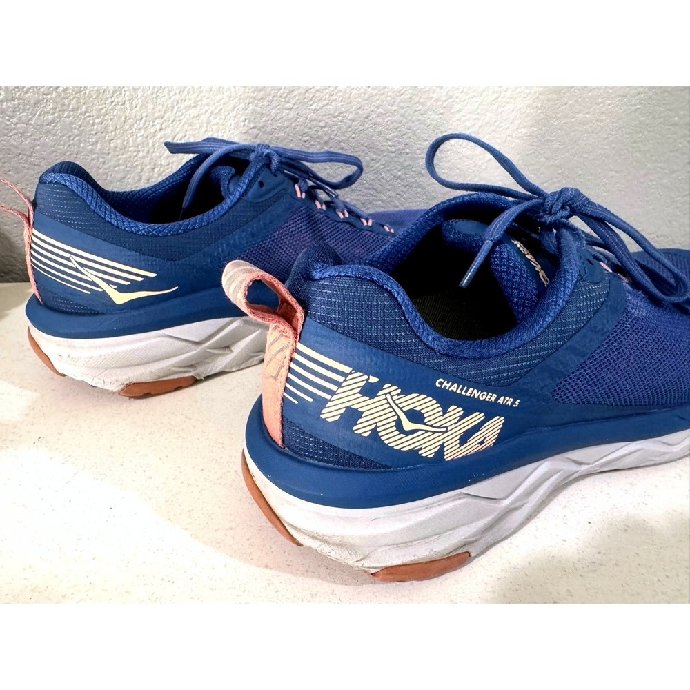 Hoka One One Challenger ATR 5 Women's Size 10.5 Blue Running Shoes - Picture 6 of 9